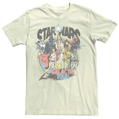 Star Wars fans can't go wrong with this men's graphic tee. Star Wars fans can't go wrong with this men's graphic tee. FEATURES Crewneck Short sleevesFABRIC & CARE Cotton Machine wash Imported Size: L. Color: Natural. Gender: male. Age Group: adult. Star Wars Shirt Aesthetic, Starwars Tshirts, Star Wars Vintage Tshirt, Star Wars Graphic Tees, Star Wars Boxy Tee, Play Outfit, Star Wars 1977, Star Wars Tees, Mens Graphic T