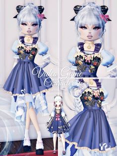 Outfit inspo for the theme video game character 💗 #outfits #clothes #clothing #closet #genshinimpact #blue #inspiration #dress2impress Video Game Dti Outfit, Dti Theme Video Game Character, Video Game Characters Dti Outfit, Blue Theme Dress To Impress, Decor Dti Outfit, Douyin Outfits Aesthetic, Video Game Dress To Impress, Blue Outfit Dress To Impress, Blue Dti Outfit