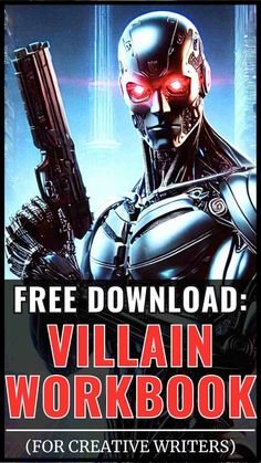 Need to develop your villain character but not totally sure how to do it? Download this villain character workbook that has been specifically designed to help you organize the characteristics and backstory of your villain character. Tons of tips for creative writing and character development too.  Save this pin for when you're writing a villain in a novel, screenplay or short story! Writing A Villain, Villain Character, Short Story, Creative Writing, Writing Tips, Writing Prompts