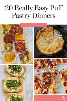 20 really easy puff pastry dinners that are perfect for any party or special occasion they're sure to make