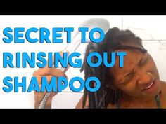 How To Make Sure All Shampoo Out of Locs | Waterfall Method Stages Of Locs, Tips For Locs, Starter Locs Journey, Loc Shampoo, Loc Maintenance Tips, Black Men With Locs, Dread Shampoo, Best Hair Care Routine, Healthy Locs