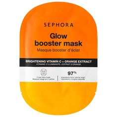 A glow boosting face mask that hydrates, visibly brightens skin tone, and refines the look of skin’s texture.Skin Type: Normal, Dry, Combination, and Oily Formulation: MaskHighlighted Ingredients:- Vitamin C: Visibly brightens skin and improves radiance.Ingredient Callouts: Free of parabens, formaldehydes, formaldehyde-releasing agents, phthalates, mineral oil, retinyl palmitate, oxybenzone, coal tar, hydroquinone, sulfates SLS & SLES, triclocarban, triclosan, and contains less than one percent Face Mask Brightening, Face Masks Sephora, Bright Face Mask Glowing Skin, Orange Mask For Face, Sephora Vitamin C Mask, Face Mas, Brightening Face Mask, Skin Face Mask, Brighten Skin Tone