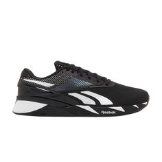 Find REEBOK Nano X3 ' White on Editorialist. Nano X3 'Black White' Top Sneakers, White And Black, Top Brands, Black And White, Luxury Fashion, Sneakers, White, Black