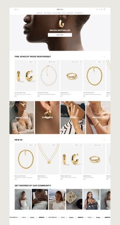 the website for jewelry store is open and ready to use