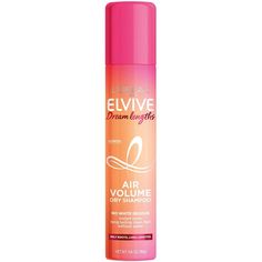 L'Oreal Paris Elvive Dream Lengths Air Volume Dry Shampoo, 4.16 Ounce Oily Roots, Curl Cream, Leave In Conditioner, Top Beauty Products, Soft Hair, L Oreal, Dry Shampoo, Loreal Paris, Clean Water