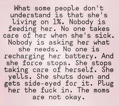 the text is written in black and white on a piece of paper that says, what some people don't understand is that she living on 18k nobody