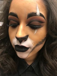 Disney Villians Makeup, Scar Makeup Lion King, Scar Lion King Costume, Scar Costume, Scar From The Lion King, Lion Makeup, Halloween Costumes For Big Kids, Scar Makeup