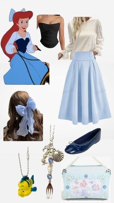 there are many different items on this page to be found in the disney princess costume