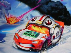 Cars The Movie, Starwars Funny, Crossover Art, Cruz Ramirez, Bruce Lee Martial Arts