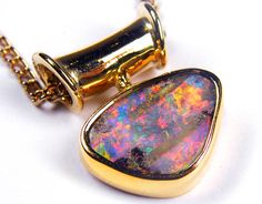 Fire Flash Boulder Opal Pendant SCO24  opal jewellery Black Opal Jewelry, Opal Jewellery, Australian Opal Pendant, Faberge Jewelry, Buy Gold Jewelry, Stock Design, Boulder Opal Pendant, Jewelry Opal, Online Gold Jewellery