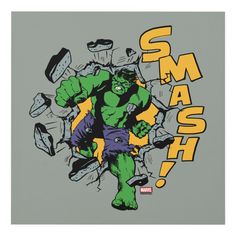 an image of a cartoon character with the word smash on it's chest and arms