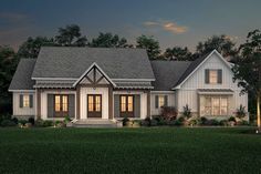 this is an artist's rendering of the country house plan