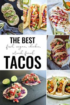 the best mexican food and drink tacos