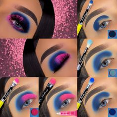 Angel Makeup, Eyebrow Makeup Tutorial, Eye Makeup Designs, Colorful Eye Makeup, Makeup Eye Looks, Creative Eye Makeup, Creative Eye