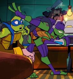 Tmnt Multiverse, Tmnt Swag, Tmnt 2018, Mestre Splinter, Purple Turtle