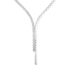 Bee My Love necklace White Gold - 083988 - Chaumet Chaumet Bee My Love Necklace, Elegant Hexagon Diamond Cut Necklace, Elegant Silver Hexagon Necklace, Chaumet Necklace, Chaumet Bee My Love, Imperial Symbol, Gold Reference, Necklace White Gold, French Jewelry