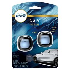 two car air fresheners in packaging