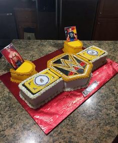 Wwe Cake, Wrestling Cake