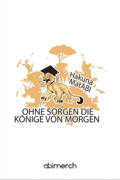 the front cover of a book with an image of a lion wearing a graduation cap