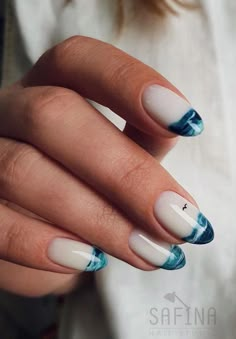 Stars Nails, Beautiful Manicure, Gel French Manicure, Milky Nails, Short Almond Nails, Short Coffin Nails, Almond Nails Designs, Short Acrylic, Manicure Nails