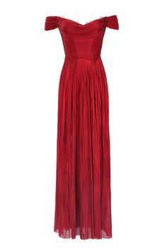 Maria Lucia Hohan, Salsa Dress, Silk Tulle, Sleeveless Dresses, Blue Gown, Pleated Fabric, Dresses Evening, Handmade Dresses, Wearing Red