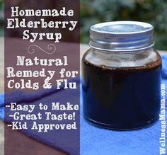 Elderberry Syrup Recipe Wellness Mama, Make Elderberry Syrup, Homemade Elderberry Syrup, Homemade Elderberry, Wellness Mama, Natural Cold Remedies