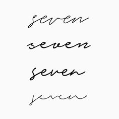 7 Unique Tattoo Fonts for Your Next Ink Design Tiny Number 7 Tattoo, 7 Tattoo Placement, Dainty Fonts For Tattoos, Tattoo Fonts Dainty, Number 7 Tattoo Fonts, Cool Number Tattoos, Number 7 Tattoo Design Fonts, Dainty Font Tattoo, Written Tattoo Ideas