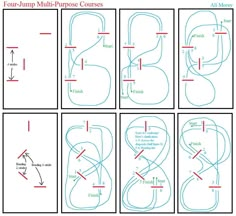 four different diagrams showing how to use the foot pump for multiple purposes, including an upper and lower body