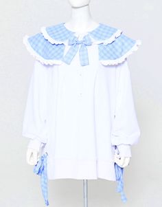 Japanese Street Fashion, J Fashion, Light Blue Color, Harajuku Fashion, Pretty And Cute, Lolita Fashion, Kawaii Fashion, Fashion Sewing, Dress Accessories