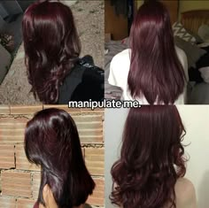 Halo Hair Color, Red Halo Hair, Hair Color With Bangs, Red Hair Streaks, Hair Color Swatches, Hair Color Red, Red Hair With Highlights, Black Red Hair