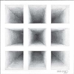 six squares are arranged in the same pattern