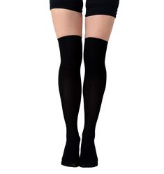 PRICES MAY VARY. Long Thigh High Socks: Our women's thigh high socks are an indispensable fashion items. We have classic colors for you to choose from, suitable for everyday wear, and a slight pressure will make your legs slimmer, will not feel too tight or rolling down. Wearing our thigh high socks for women makes you more charming. Premium Material: Over the knee socks for women are made of soft polyester-cotton blend, it is very flexible, stretchy, lightweight and skin-friendly, not easy to h Thigh High Black Socks, Knee-high Stockings, Trendy Thigh High Legwear, Solid Color Fitted Thigh High Socks, Trendy Solid Thigh-high Tights, Trendy Solid Thigh High Tights, Stretch Solid Over The Knee Socks, Trendy Solid Color Thigh High Tights, Stretch Solid Color Over-the-knee Socks