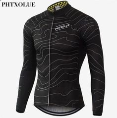 men's long sleeve cycling jersey