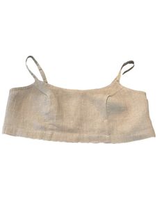 Luxe European Linen. Simple, comfortable, breathable, natural, non-toxic fabric with loop and button closure, and adjustable straps. Wear this in good health! 100% Linen in handkerchief weight. Hem is about 2-3 " below bust and is rests above your waist. Wear it under or over a blouse. Also can be worn on its own as an alternative to a bra. Looks great with high waisted skirts or bottoms. Adjustable straps, button and loop back closure, and princess seams mold to your body. This is a best sellin Linen Bra, Waisted Skirts, Linen Hand Towels, High Waisted Skirts, Belt Blouse, Butterfly Blouse, Waistcoat Dress, Slow Fashion Brands, Pre Fall Collection