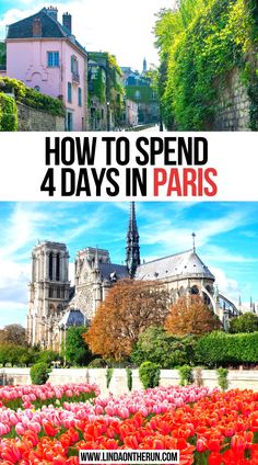 How to Spend 4 Days in Paris France Beautiful Places, Paris In 4 Days, 5 Days In Paris, Paris Places, What To Do In Paris, 4 Days In Paris, One Day In Paris, Paris Bucket List