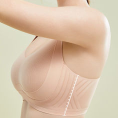 SIZE GUIDEDESCRIPTIONIntroducing our Wire-Free Non-Marking Skin-Friendly Push-Up Bra, the perfect blend of comfort, support, and style. This bra is designed to provide a natural lift and enhance your shape without the need for uncomfortable underwires. Crafted with skin-friendly materials, it ensures a gentle touch against your skin throughout the day. Say goodbye to unsightly marks and discomfort caused by traditional bras. With its push-up design and non-marking feature, this bra is your ultim