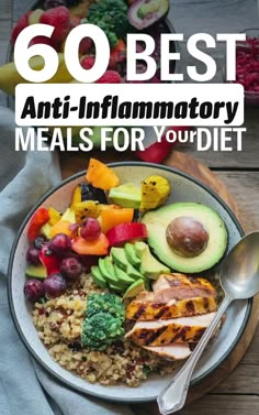 Anti-Inflammatory diet foods Inflammatory Foods, Diet Foods, Chronic Inflammation, Healthy Soup Recipes, Hearty Meals, Health Issues, Healthy Desserts, Healthy Diet, Healthy Dinner