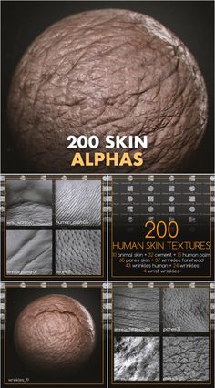 an image of some brown and white textures for the skin in this video game, it is