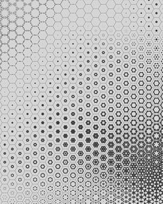 an abstract background consisting of hexagonal shapes and lines in black and white colors