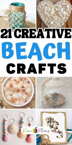 Looking for inspiration for your next DIY Summer project? Check out these DIY beach crafts for adults, perfect for adding some coastal charm to your home! Create seashell crafts, sand dollar crafts, or beach glass crafts for a unique touch. Try your hand at DIY beach decor or summer crafts for a fun and easy way to brighten up any space. Make your own beach jewelry crafts or beach themed photo crafts. And don't forget to add a beach sign or coastal wreath crafts for a finishing touch! Tree Crafts For Adults, Beach Crafts For Adults, Sand Dollar Crafts, Diy Beach Crafts, Dollar Tree Nautical Diy, Beach Art Projects, Sand Art Projects, Sand Dollar Craft, Beach Crafts Diy