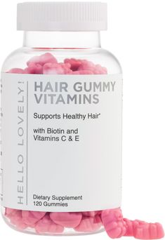 PRICES MAY VARY. Hair Gummy Vitamins: Hair Gummies provide nutrition to help support a foundation for longer, stronger, more beautiful looking hair; With these biotin gummies, you don't need to worry about swallowing capsules or dealing with negative side effects such as digestive upsets Hair Vitamins Help Support Hair Growth with Biotin Vitamin E and C Tasty Red Berry Flavor Hair Supplement For Women and Men For Longer Stronger Beautiful Looking Hair Skin and Nails Hair Growth Vitamins for Wome Hair Gummies, Vitamin E Capsules, Nail Vitamins, Hair Without Heat, Ootd Instagram, Hair Supplements, Gummy Vitamins, Vitamins For Hair Growth, Hair Growth Supplement