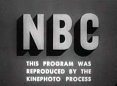 this program was reprodded by the kinephoto process in 1950's