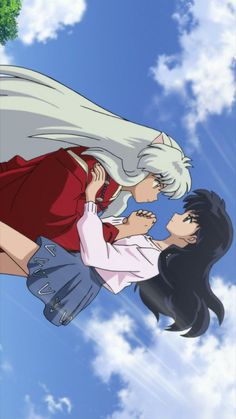 Inuyasha Kagome And Inuyasha Wallpaper, Inuyasha And Kagome Wallpapers, Inuyasha Wallpaper, Inuyasha Fanart, Inuyasha And Kagome, Inuyasha Kagome, Seshomaru Y Rin