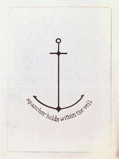 an anchor with the words watchfolds and trimming the way written on it