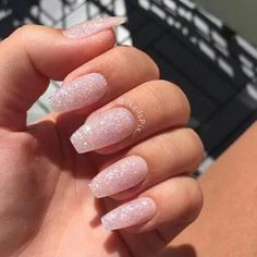 Glitter Sparkle Nails, Summer Acrylic Nails, Acrylic Nails Coffin, Holographic Nails, Prom Nails, Dream Nails, Accent Nails, Coffin Nails Designs, Fire Nails