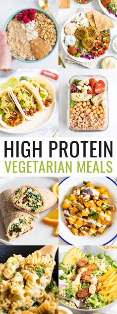 high protein vegetarian meals are the perfect way to start your day