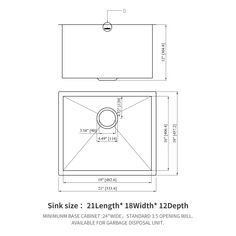 sink size and width for the bathroom