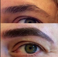 We love Nuit's new brow: bolder and more defined. Eyebrow Regrowth, Shape Your Eyebrows, Mens Hairstyles Curly, Phi Brows, Tweezing Eyebrows, Eyebrow Design, Guys Eyebrows, Mens Hairstyles Thick Hair, Threading Eyebrows