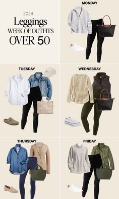 Fall Petite Outfits 2024, Casual Walmart Outfits, Fall 2025 Fashion Trends, 2024 Capsule Wardrobe, Capsule Wardrobe 2024, Office Athleisure, Comfortable Casual Outfits, Black Leggings Outfit, Leggings Outfits