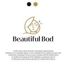 a woman's face with the words beautiful bod